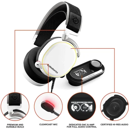 arctis pro game doc white steelseries